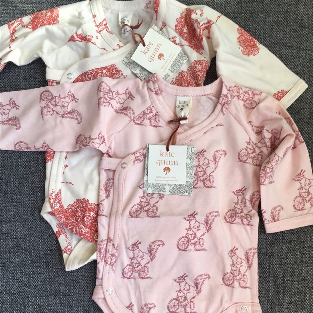 New Kate Quinn Organics Kimono Bodysuits Bundle
